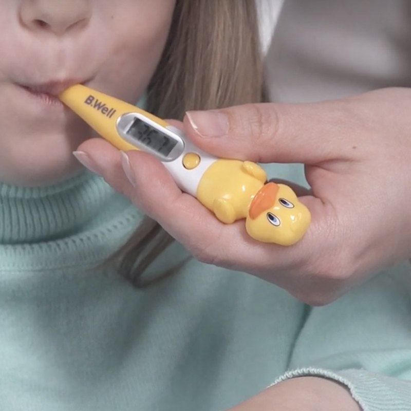 Термометр медицинский электронный B.Well WT-06 в виде утенка